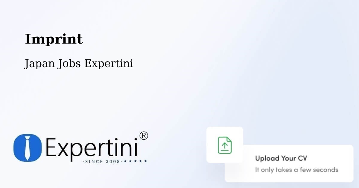 Imprint – Ushiku - Japan Jobs Expertini